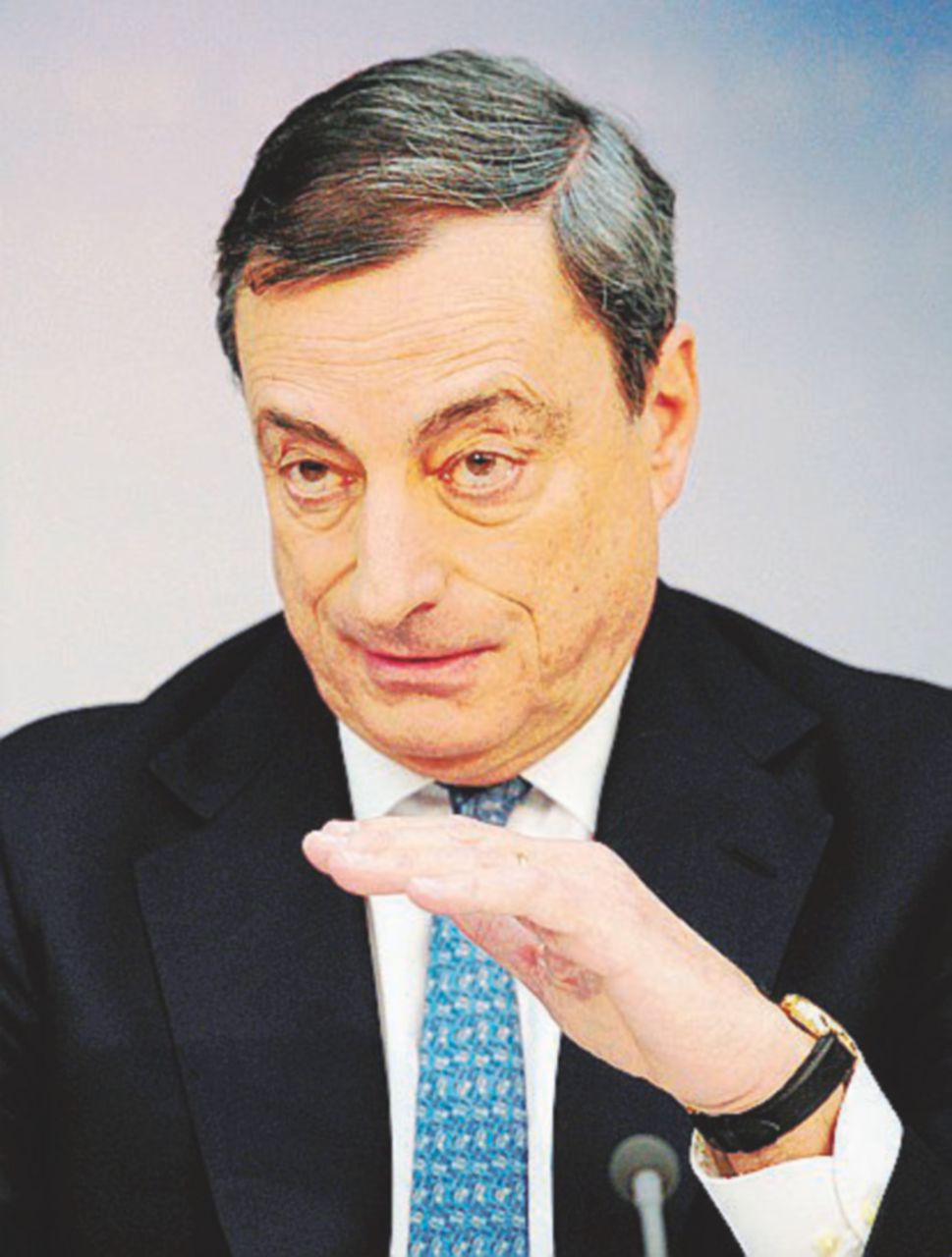 Presidente - Mario Draghi - Ansa Bce all’Italia: giù le mani dai nostri cent