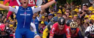 Copertina di Tour de France, lo sprint vincente di Kittel nella seconda tappa