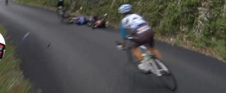 Copertina di Tour de France, tremenda caduta di Richie Porte: costretto al ritiro – VIDEO