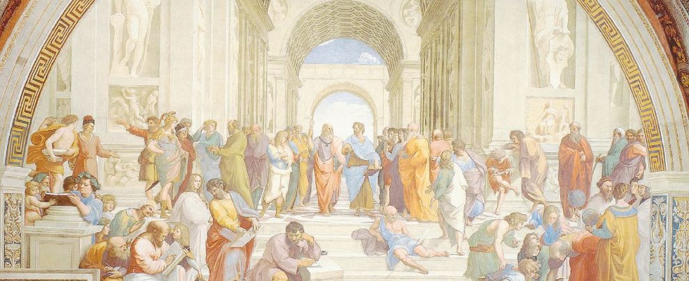 La scuola di Atene - L’affresco di Raffaello Sanzio, nelle stanze vaticane del palazzo apostolico oggi è parte dei musei vaticani Un rinascimento per l’Europa inaridita