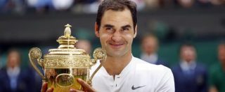 Copertina di Wimbledon, Roger Federer vince per l’ottava volta in carriera. Il croato Marin Cilic battuto in tre set