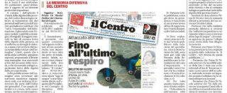 Copertina di Omicidio D’Elisa, pubblicò foto del corpo: Ordine dei giornalisti del Lazio archivia il fascicolo contro direttore de ‘Il Centro’