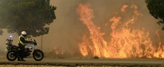 Copertina di Incendi, problemi sul Grande raccordo anulare. Nel Senese evacuate 120 persone