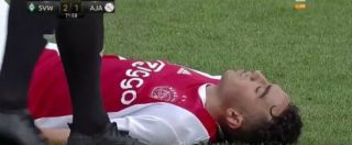 Copertina di Abdelhak Nouri, malore in campo per il calciatore dell’Ajax: “Condizioni serie”