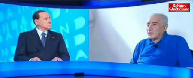 Copertina di Berlusconi su M5s “nullatenenti e nullafacenti”. Poi rivela l’identità del suo assalitore Tartaglia: “Boss dei Babbi Natale”