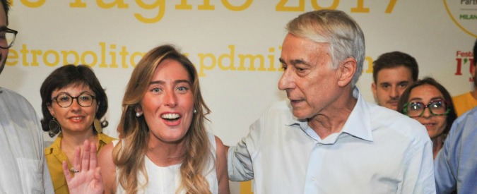 Abbraccio Pisapia-Boschi, l’ex sindaco risponde alle critiche di Mdp: “Polemica inutile, il nemico non è il Pd”