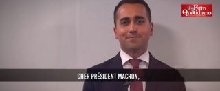 Copertina di Di Maio e l’appello a Macron sui migranti: “Cher président, è arrivato il momento del coraggio, di dimostrare se l’Europa esiste…”