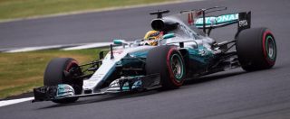 Copertina di Formula 1, qualifiche Gp di Gran Bretagna: Hamilton in pole. Dietro le Ferrari di Raikkonen e Vettel