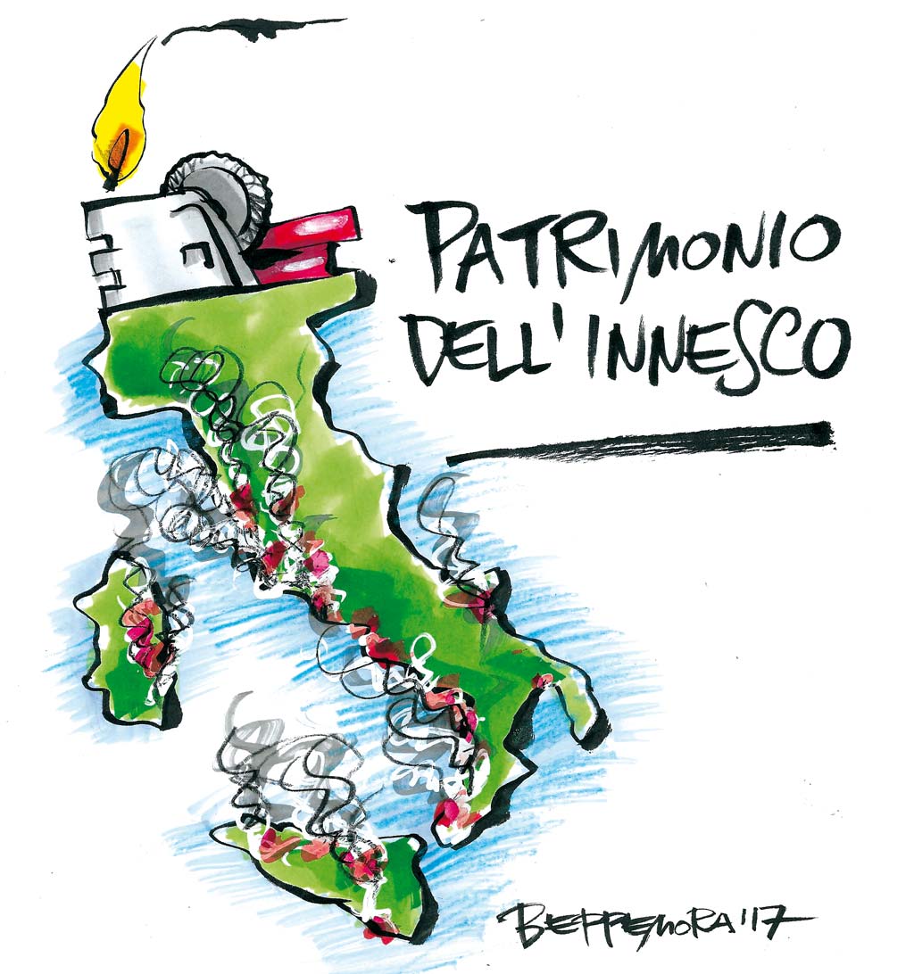 Copertina di vignetta di mora