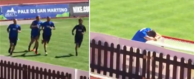 Copertina di Riso amaro, Cassano non ce la fa più. Il video sfottò dal ritiro del Verona: “Dai Antonio, fuori i c…”