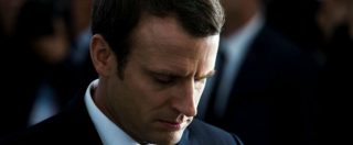Copertina di Francia, a un mese dall’elezione crolla la popolarità di Emmanuel Macron