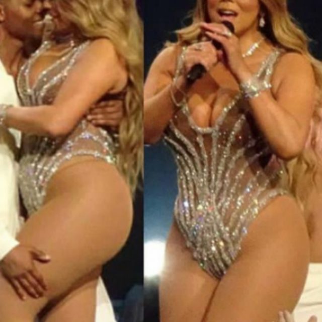 Mariah Carey, la popstar mostra con orgoglio le sue curve e qualche kg in più