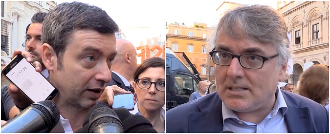 Copertina di Pisapia, Orlando ci spera: “Compatibile con Pd”. Ma Gotor lo smonta: “Hai perso congresso. La vostra linea è quella di Renzi”