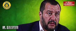 Copertina di Salvini: “Se vinco elezioni regalo 81 euro a tutti gli italiani. Il giorno dopo però me li devono restituire”