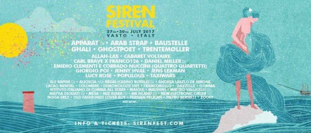 Siren Festival, è a Vasto il turismo intelligente (e una line up che è la paranza dell’anima)