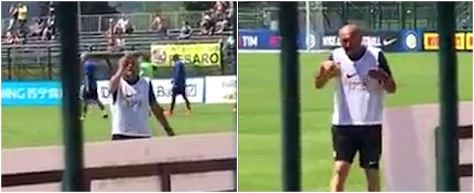 Copertina di Inter, il tifoso insulta Ranocchia, Spalletti perde la pazienza: “Non rompere i c…”