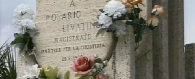Mafia, danneggiata la stele in memoria del giudice Livatino ad Agrigento