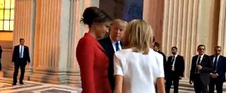 Copertina di Donald Trump a Brigitte Macron: “Sei in splendida forma”. Polemiche per il complimento del tycoon alla Première dame