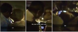 Copertina di Sesso orale con una prostituta mentre è alla guida, il video inchioda l’autista di Uber. Cliente infuriato: “Viaggio infernale”