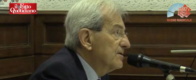 Copertina di Pd, Violante: “Renzi? Faccia un passo indietro e candidi Gentiloni come premier”. Poi l’elogio del grillino ignoto