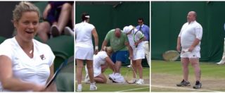 Copertina di Wimbledon, lo spettatore interviene a sproposito. La vendetta della tennista Kim Clijsters è tutta da ridere
