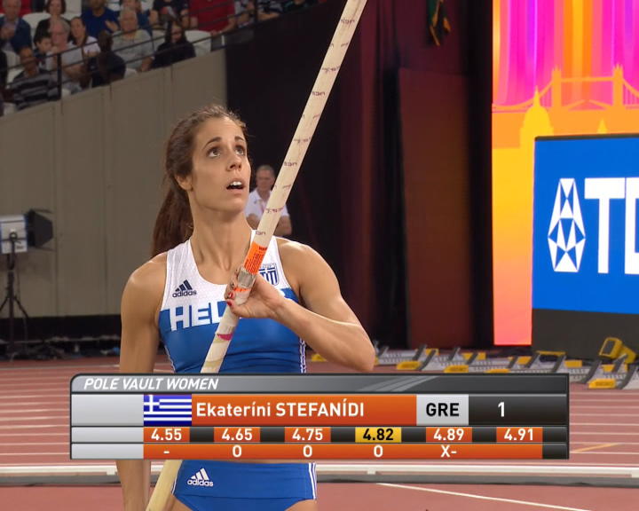 Copertina di Mondiali di atletica, oro storico nel salto con l’asta per la greca Ekaterini Stefanidi con 4.91