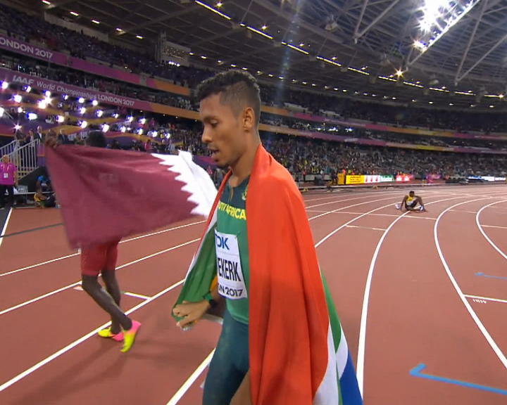 Copertina di Mondiali atletica, il sudafricano Van Niekerk domina i 400 grazie al virus intestinale