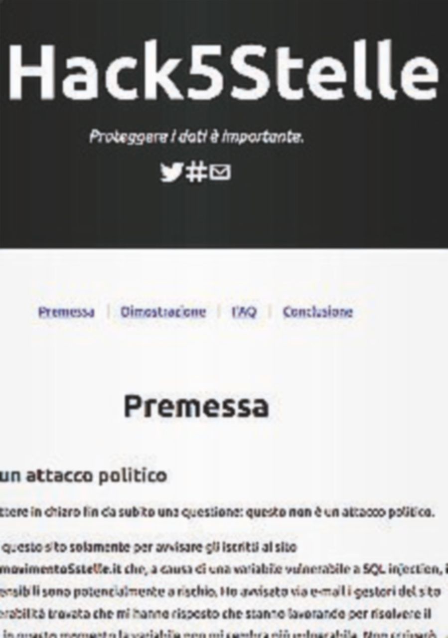 Hacker “prova” Rousseau: “È troppo vulnerabile” Hacker “prova” Rousseau: “È troppo vulnerabile”
