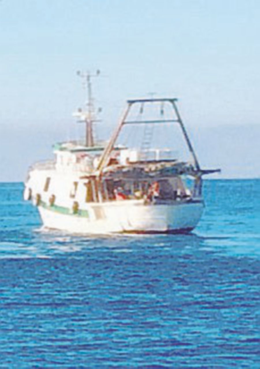 Copertina di Spari sui pescherecci. Motovedetta tunisina respinta dalla Marina