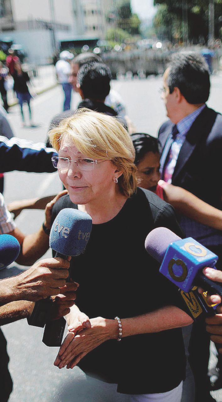 Neutralizzata - Il procuratore Ortega Diaz - LaPresse Via il giudice scomodo: il senso di Maduro per la democrazia
