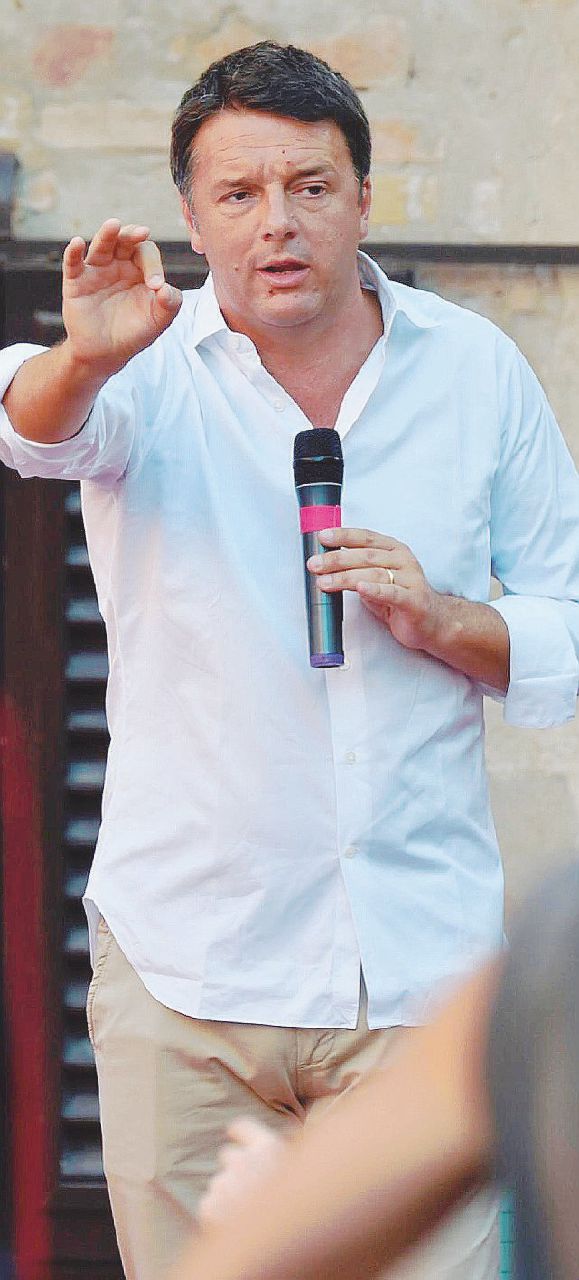 Presentazione - Renzi ieri era a Capalbio Libri - Ansa L’ultima spiaggia di Capalbio è Renzi (che non resta a cena)