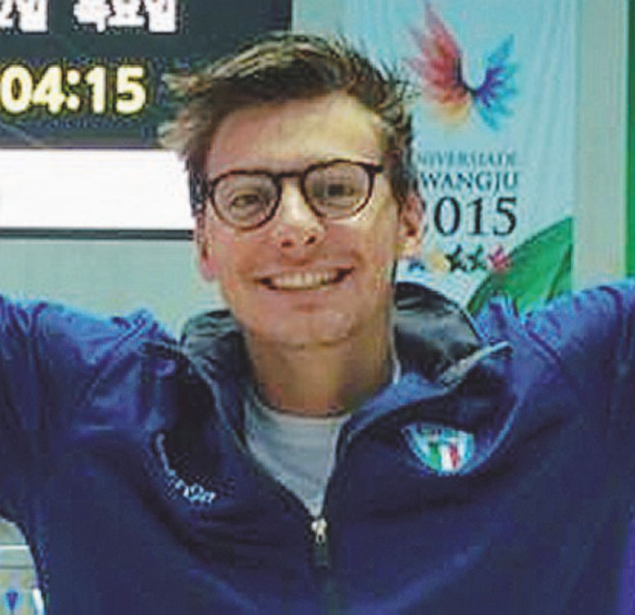 Talento - Matteo Dall’Aglio Nuotatore azzurro 24enne muore durante l’allenamento. Partecipò alle Universiadi