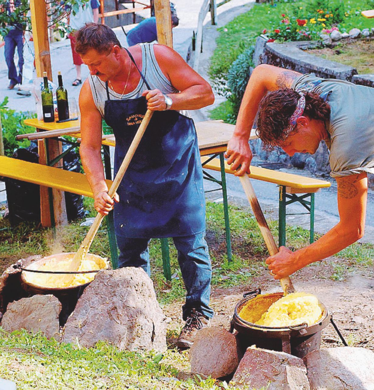 Copertina di Contro questo caldo è perfetta la sagra di polenta e cinghiale