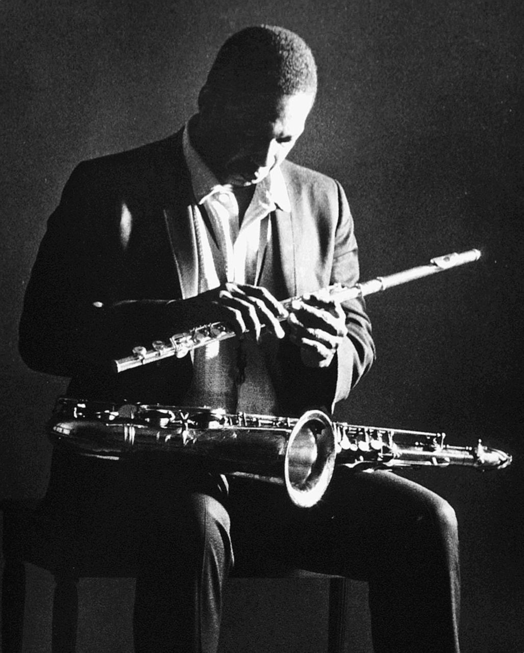 Copertina di “John Coltrane, il dio di tutti dimenticato dagli uomini”