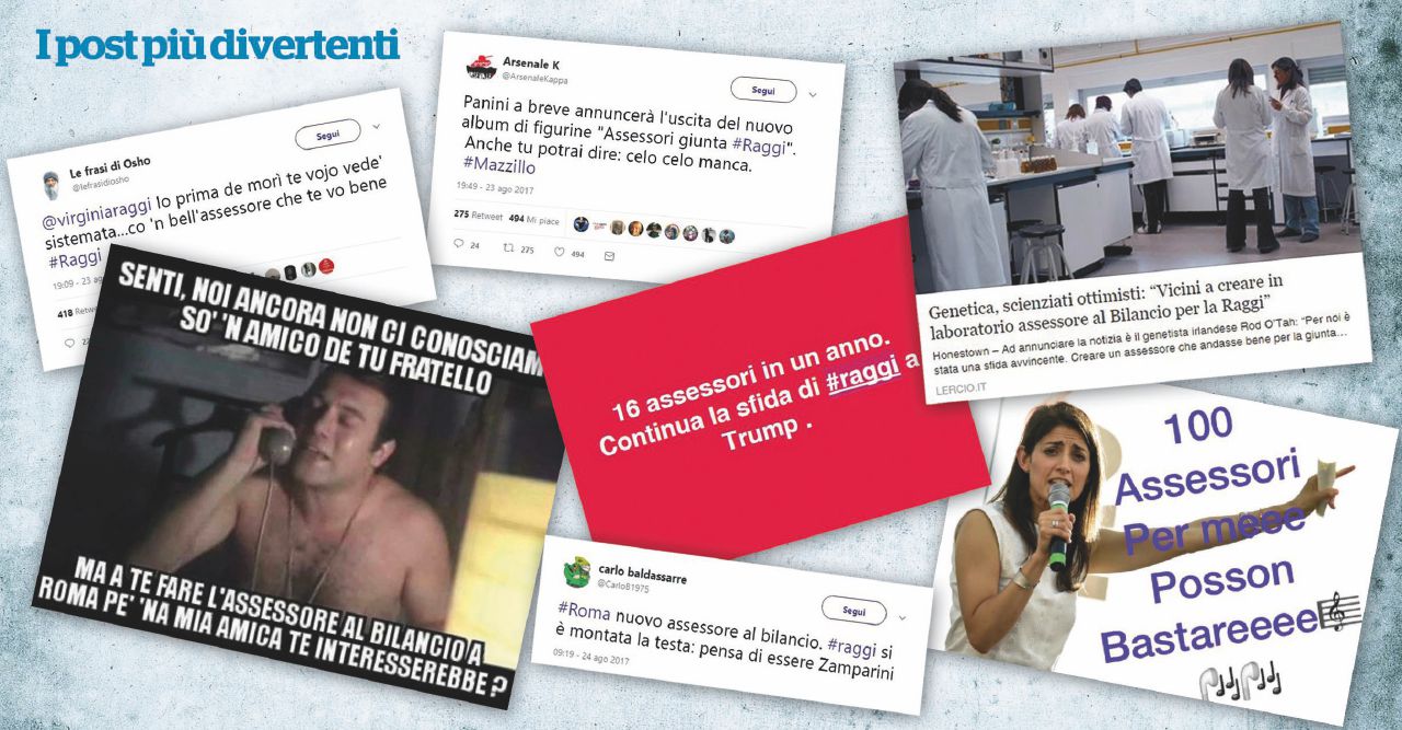 “Sei peggio di Trump”: l’ironia-web sulla Raggi “Sei peggio di Trump”: l’ironia-web sulla Raggi