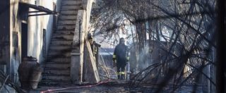 Copertina di Incendi, fiamme in un terreno vicino Tivoli: due morti. Italia prima in Europa per il numero di roghi