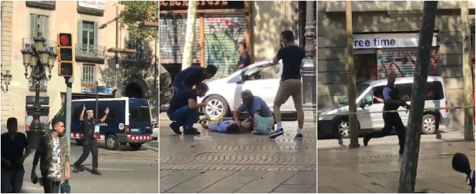 Copertina di Il poliziotto: “Chiudetevi in casa”. Feriti in mezzo alla strada