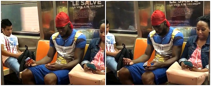 Copertina di Risolvere il cubo di Rubik? Guardate come ci riesce questo ragazzo. La sua performance vi sorprenderà