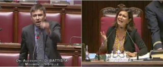 Copertina di Vitalizi, scontro Boldrini-5 Stelle sul bilancio della Camera. Di Battista espulso. Il M5s abbandona l’Aula: “No privilegi”