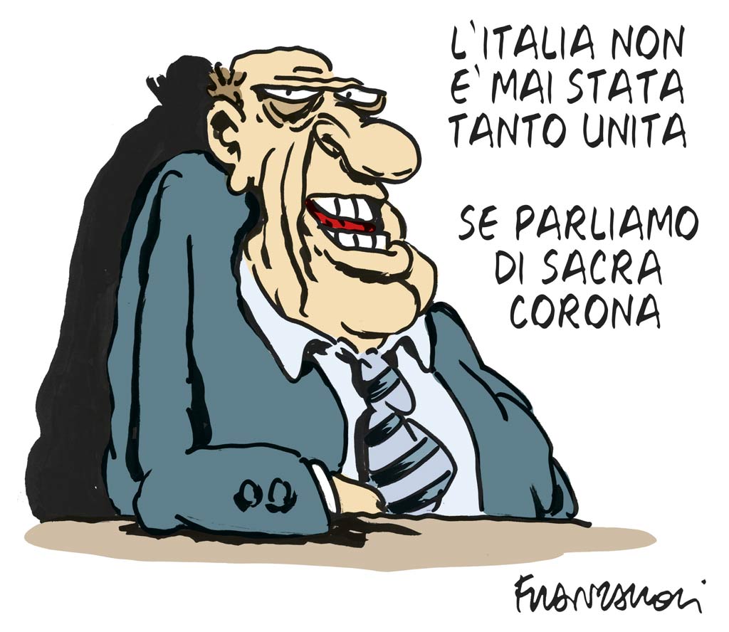 Copertina di La vignetta di Franzaroli