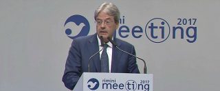 Copertina di Terrorismo, Gentiloni al Meeting Cl: “Nessuno può sentirsi al riparo dalla minaccia, nemmeno l’Italia”