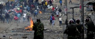 Copertina di Kenya, scontri dopo le elezioni di Kenyatta: l’opposizione denuncia “oltre 100 morti, tra cui 10 minori”. Governo nega