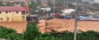 Copertina di Sierra Leone, si scava nel fango dopo l’alluvione a Freetown: 400 i corpi recuperati e oltre 600 i dispersi