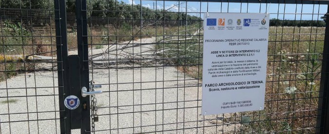 Copertina di Lamezia Terme, parco archeologico inaugurato ed abbandonato dopo aver speso 1 milione di euro