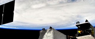 Copertina di Usa, l’uragano Harvey visto dallo spazio fa impressione. Eccolo in tutta la sua estensione
