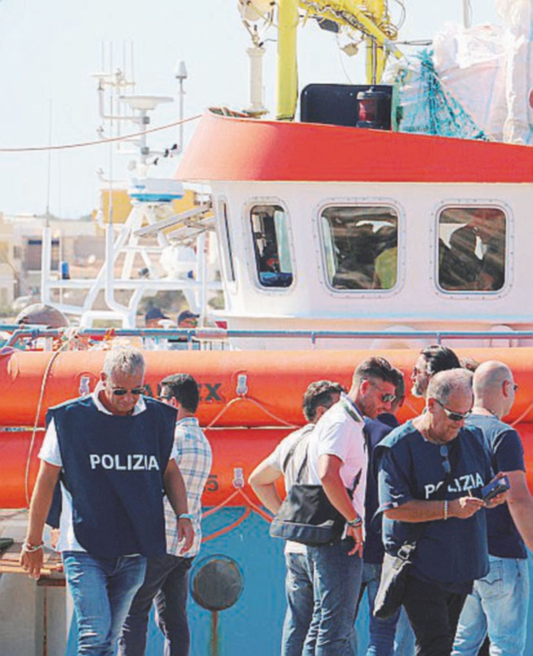 Ansa Le quattro navi testimoni di Iuventa