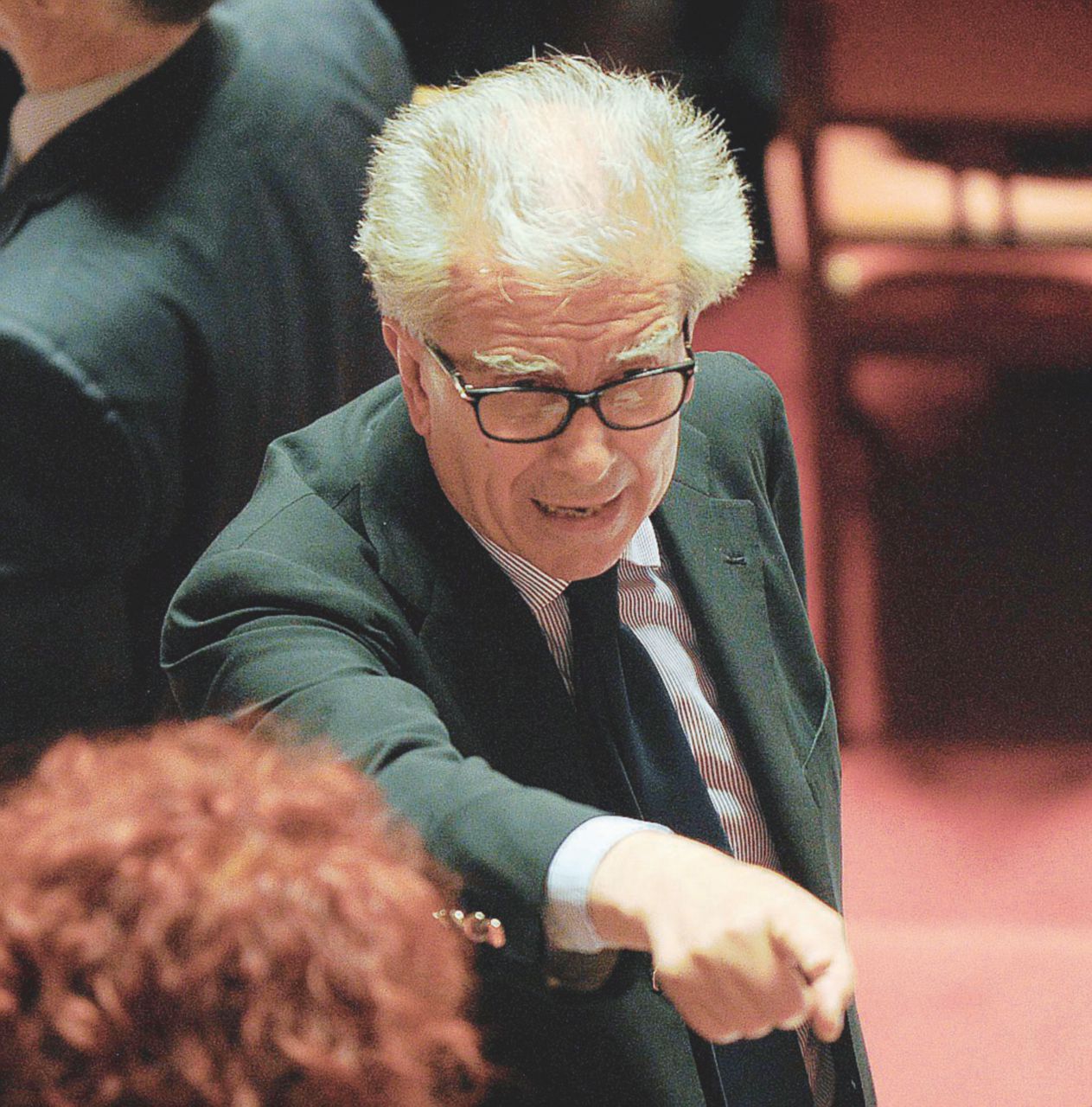 Stop - Il senatore Luigi Zanda è il capogruppo dem a Palazzo Madama - LaPresse Vitalizi, lo dice il Pd: “Al Senato possono non arrivarci mai”