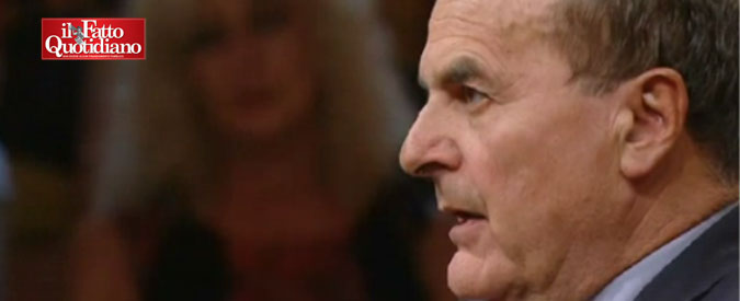 Copertina di Bersani: “Consip? Chi ha tolto le microspie non è stato mica Gene Gnocchi. M5S? Non è di destra”