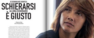 Copertina di Valentina Petrini: “Il giornalismo è schierarsi contro l’ingiustizia”. Su Fq MillenniuM in edicola