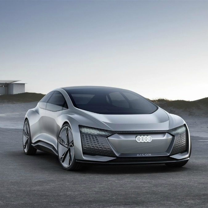 Copertina di Audi Aicon, la lounge futuristica che si guida da sola – FOTO